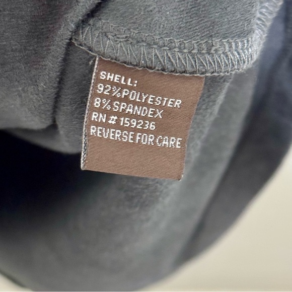 J. McLaughlin Womens Small Dark Charcoal Gray Swing Dress Faux Suede Sz XS - Picture 5 of 5